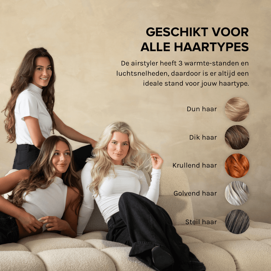 Airstyler Pro II - Zwart + Diffuser