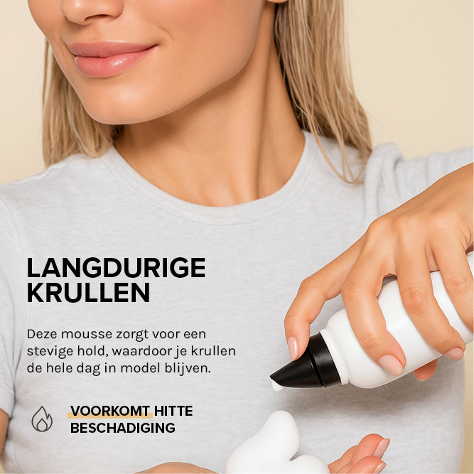 Keramische Airstylers + Protect & Curl mousse