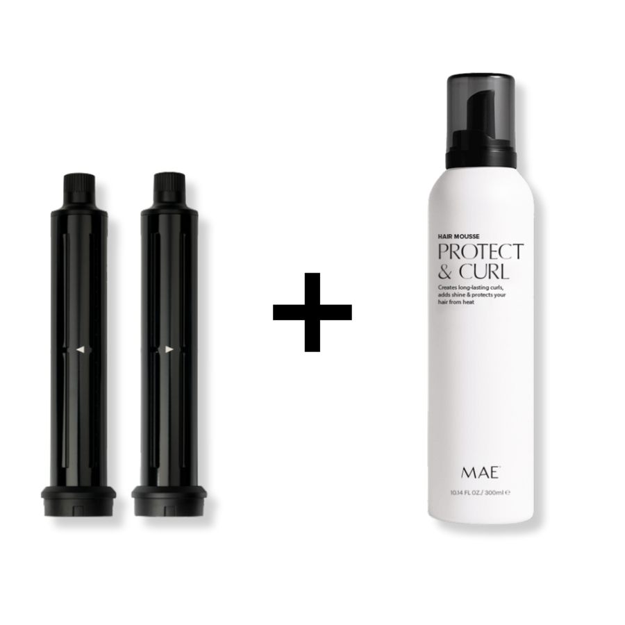 Keramische Airstylers + Protect & Curl mousse