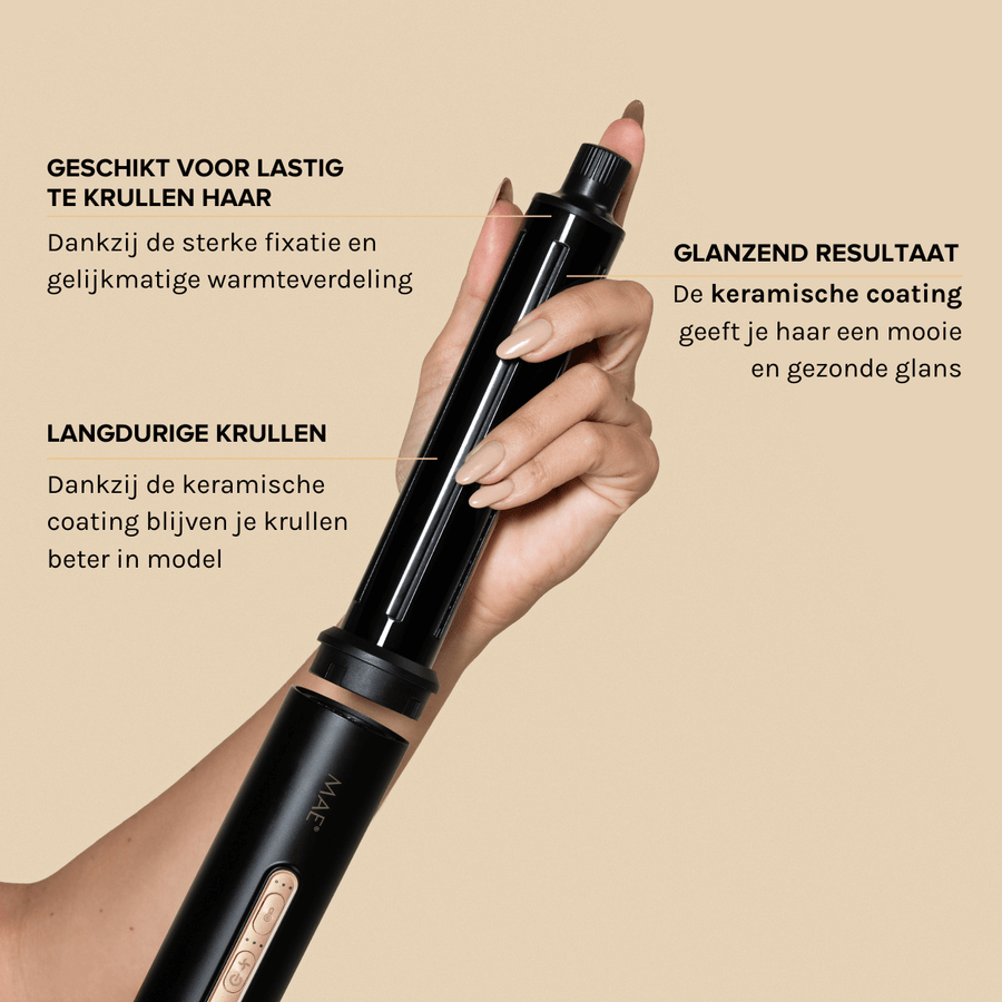 Keramische Airstylers + Protect & Curl mousse